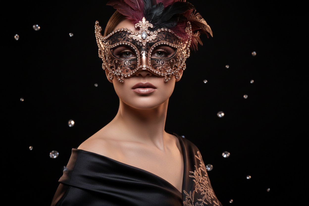 BDSM Maske für stilvolle Rollenspiele und geheimnisvolle Looks