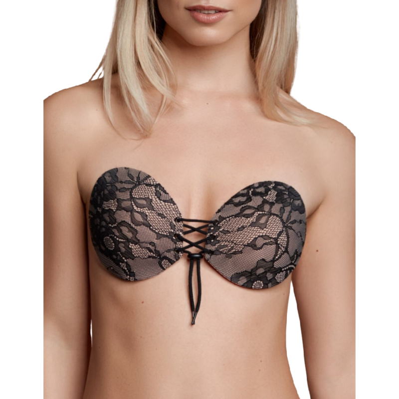 BYE-BRA - BH KLEBE VERSCHLITZTER & BESTICKTER CUP B Bustier Produktansicht