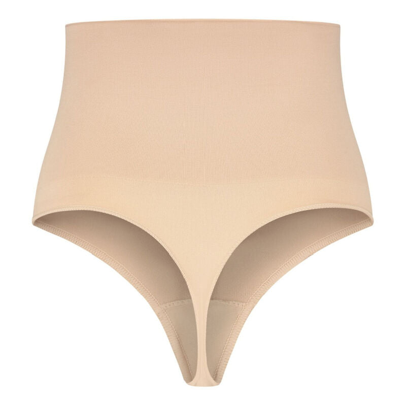 BYE-BRA - NAHTLOSER GÜRTEL STIL TANGA BEIGE GRÖSSE S für sinnliche Momente