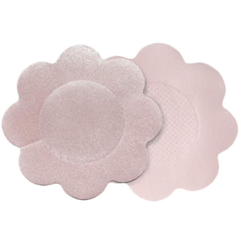 Bye-Bra Blumen Nippelbecher Pack 3 – Unsichtbar, Wiederverwendbar M – Erotik-Zubehör Bild 2