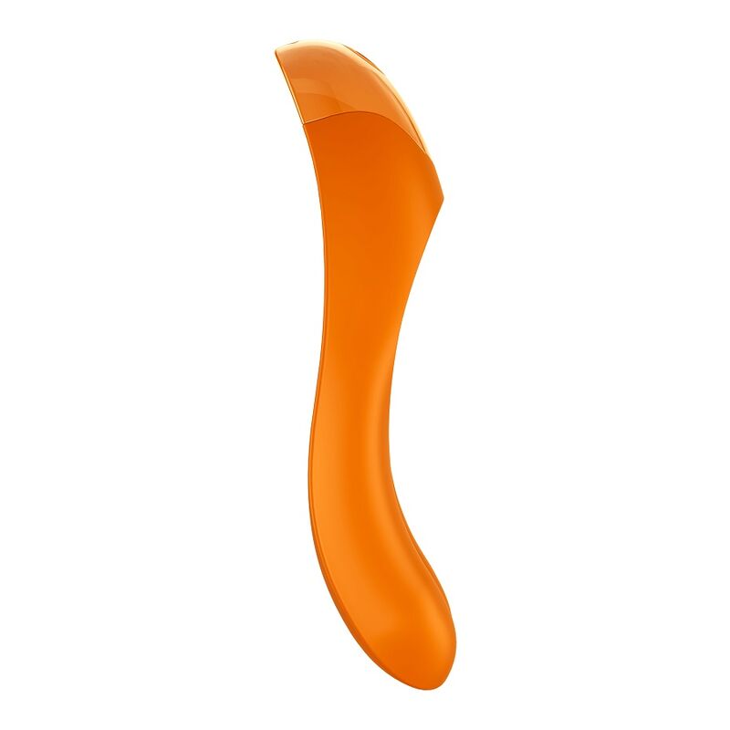 SATISFYER - CANDY CANE FINGERVIBRATOR ORANGE hochwertiges Sextoy bei Secret Pulse