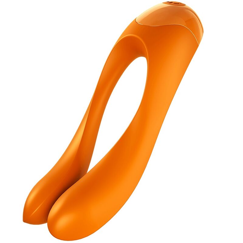 SATISFYER - CANDY CANE FINGERVIBRATOR ORANGE Klitorisstimulator diskret online kaufen