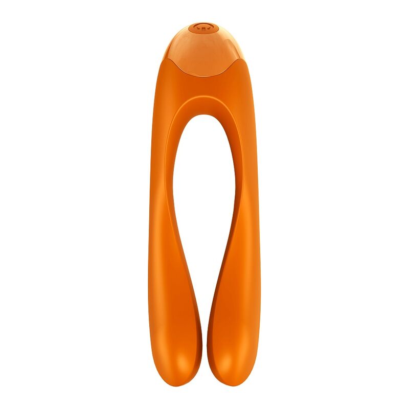 SATISFYER - CANDY CANE FINGERVIBRATOR ORANGE für sinnliche Momente allein oder zu zweit