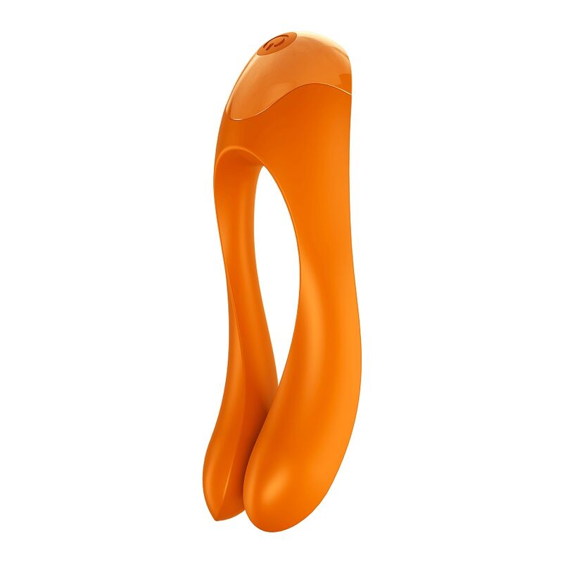 SATISFYER - CANDY CANE FINGERVIBRATOR ORANGE Klitorisstimulator diskret online kaufen