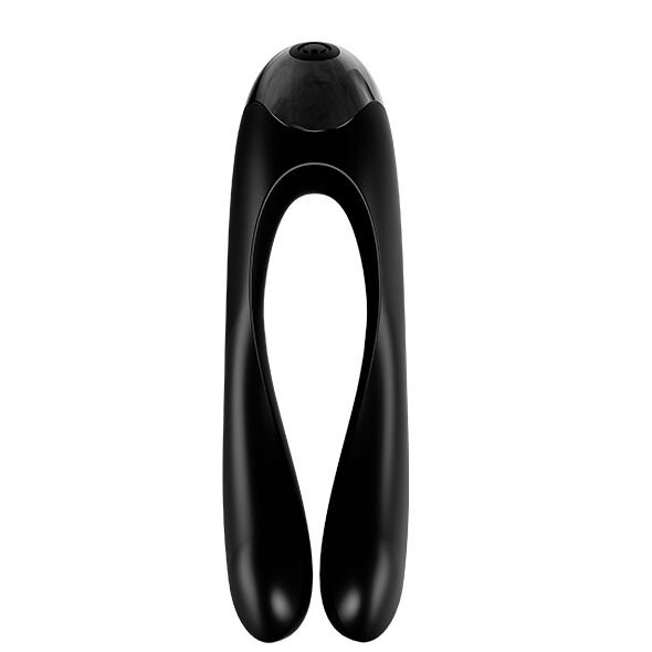 SATISFYER - CANDY CANE FINGERVIBRATOR SCHWARZ Produktansicht und Details