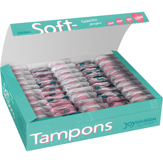 JOYDIVISION SOFT-TAMPONS - ORIGINAL WEICHE TAMPONS MINI X 50 EINHEITEN – Intimhygiene Bild 1