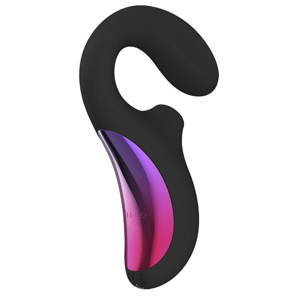 LELO - ENIGMA DOPPELSAUG-STIMULATIONSMASSAGER SCHWARZ – Massager Vibrator Bild 2