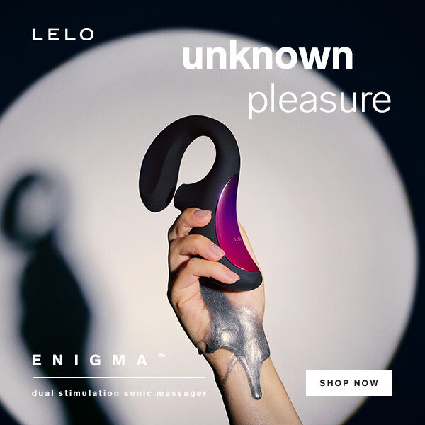 LELO - ENIGMA DOPPELSAUG-STIMULATIONSMASSAGER SCHWARZ – Massager Vibrator Bild 15