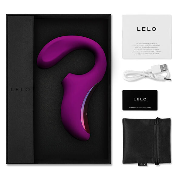 LELO - ENIGMA DOPPELSAUG-STIMULATIONS-TIEFROSEN-MASSAGER – Massager Vibrator Bild 3