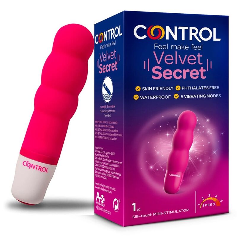 CONTROL - VELVET SECRET MINI-STIMULATOR Vibrator diskret online kaufen