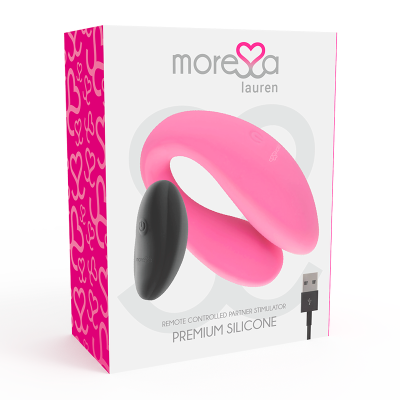 MORESSA - LAUREN STIMULATOR MIT FERNBEDIENUNG FÜR PAARE hochwertiges Sextoy bei Secret Pulse