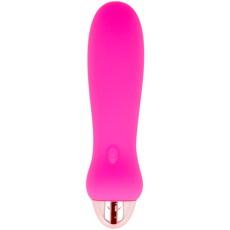 DOLCE VITA - AUFLADBARER VIBRATOR FÜNF ROSA 7 GESCHWINDIGKEITEN für intensive Stimulation und Self-Love