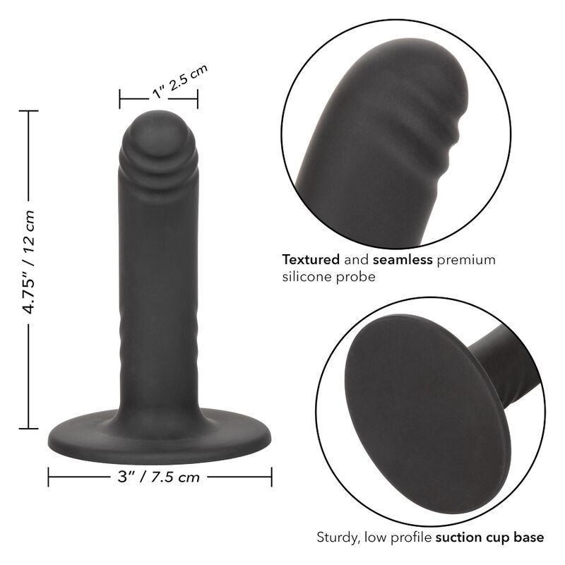CalExotics Boundless Dildo 12 cm – Harness-kompatibel, Premium-Silikon hochwertiges Intimtoy