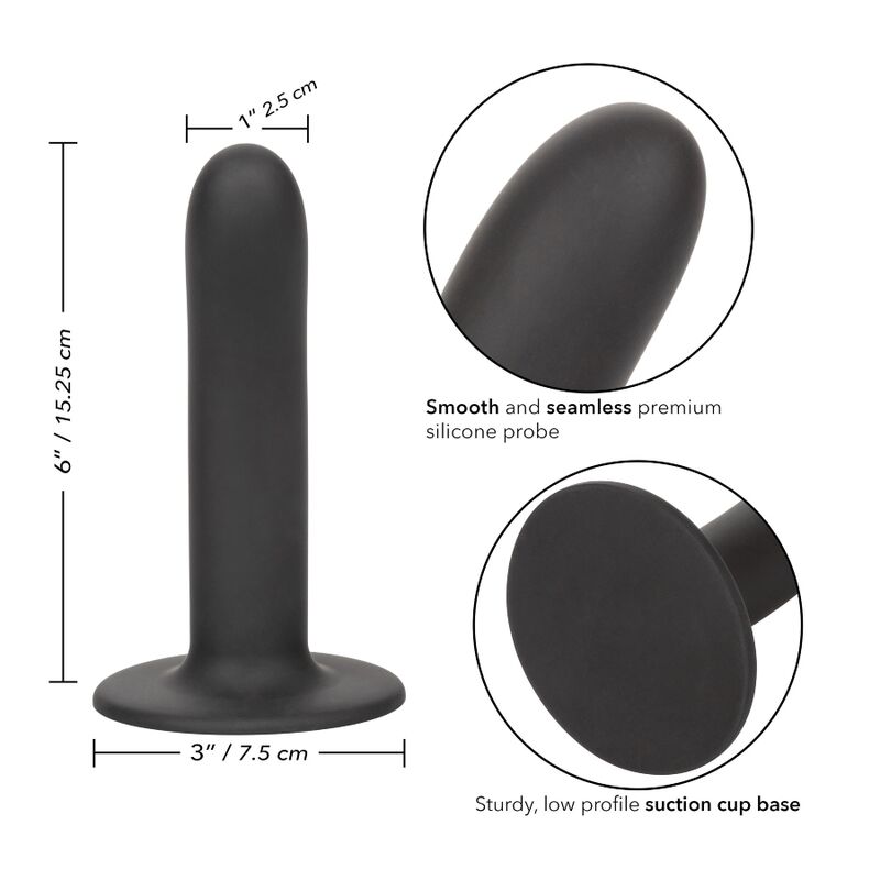 CalExotics Boundless Dildo 15,25 cm – Gurtkompatibel, Premium-Silikon bei Secret Pulse im Erotikshop
