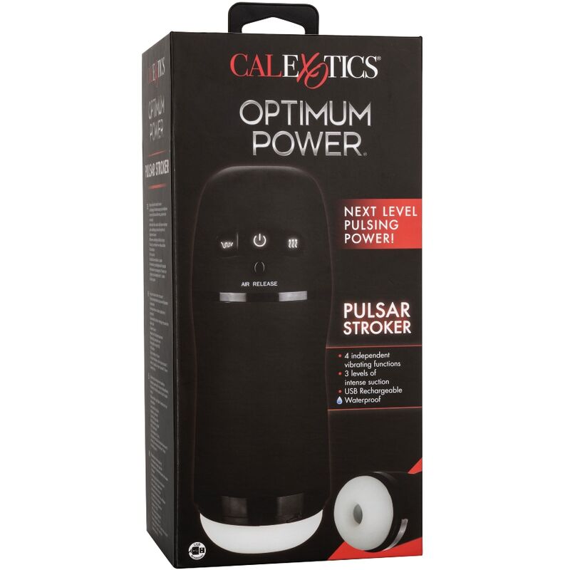 CALEXOTICS - VIBRIERENDER SAUGMASTURBATOR MIT OPTIMALER LEISTUNG hochwertiges Intimtoy