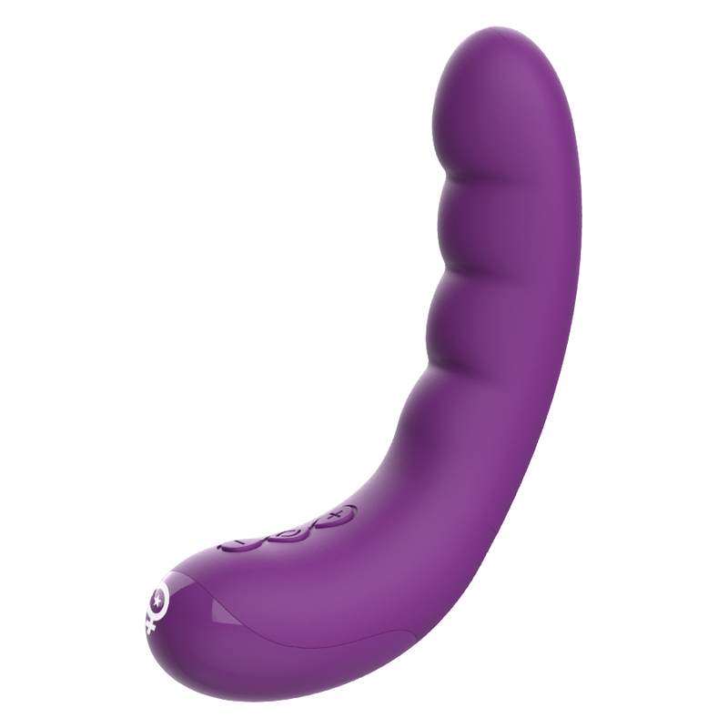 REWOLUTION RewoCurvy G-Punkt-Vibrator – Flexibel, 10 Vibrationsmodi, 5 Intensitäten, IPX7, Silikon Produktansicht und Details