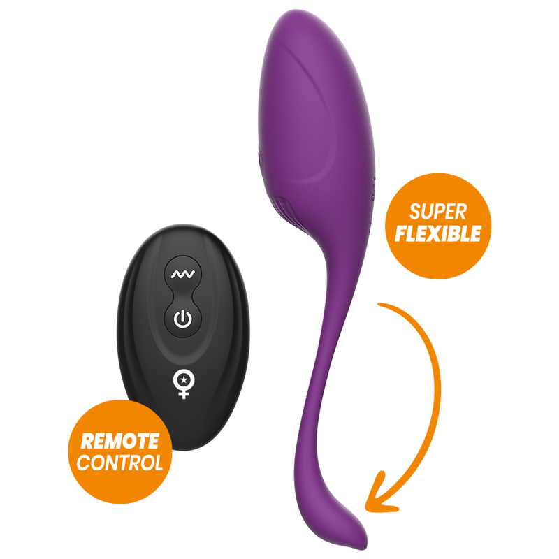 REWOLUTION - REWOVO EIERVIBRATOR FERNBEDIENUNG für intensive Stimulation und Self-Love