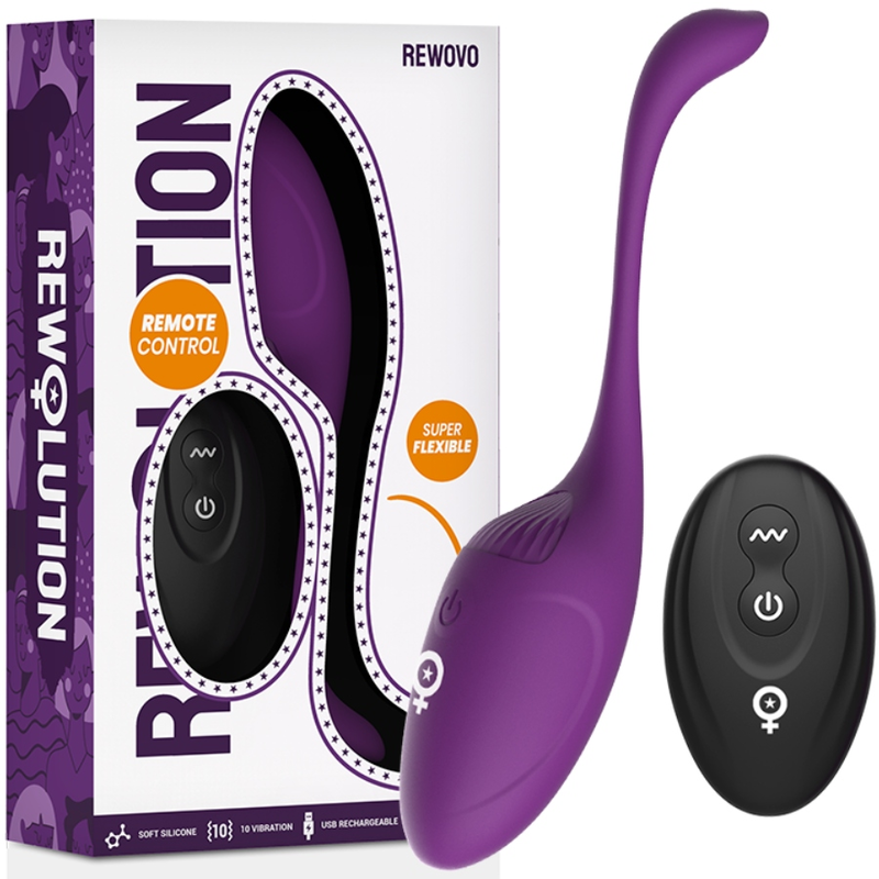 REWOLUTION - REWOVO EIERVIBRATOR FERNBEDIENUNG Vibrator diskret online kaufen