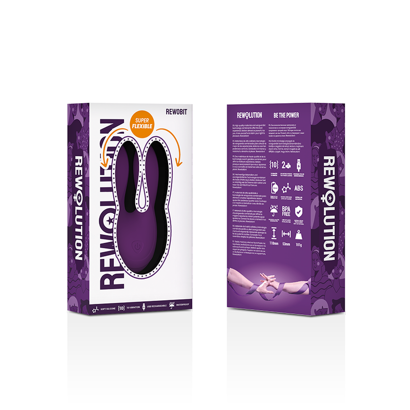 REWOLUTION - REWOBIT FLEXIBLER STIMULATOR für intensive Stimulation und Self-Love