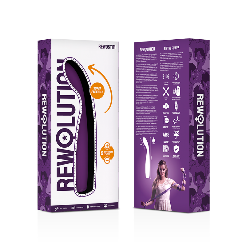 REWOLUTION - REWOSTIM FLEXIBLER VIBRATOR Produktansicht und Details