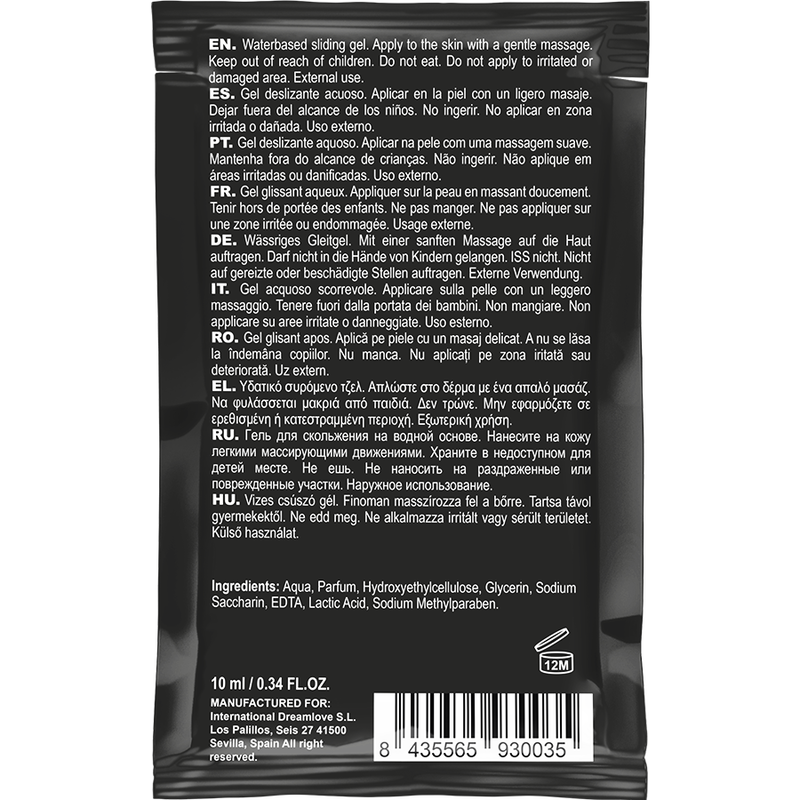 COQUETTE CHIC DESIRE - KUSSBARES SCHMIERMITTEL AUF ERDBEERWASSERBASIS TASCHE 10 ML für geschmeidige intime Momente