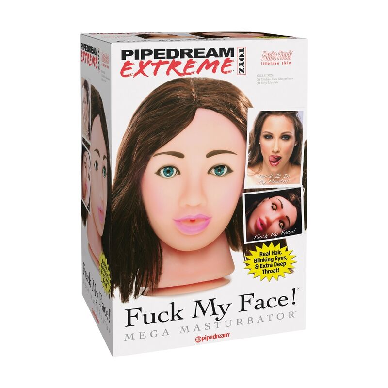 EXTREME TOYZ - FICK MICH MEGA MASTURBADOR BRAUNES GESICHT – Erotik-Zubehör Bild 4