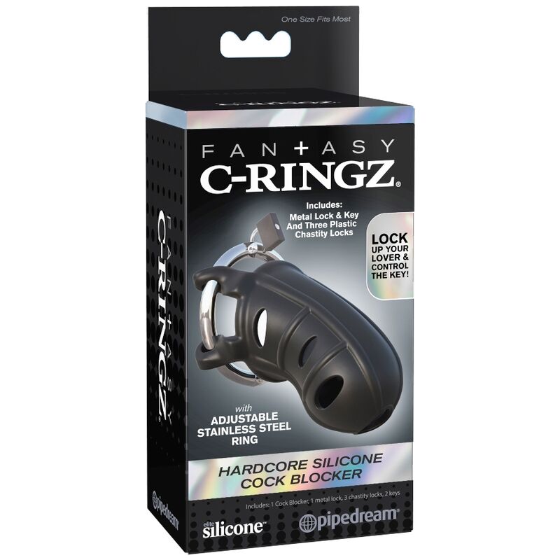 FANTASY C-RINGZ - EXTREMER SILIKON-HAHNBLOCKER für sinnliche und diskrete Momente