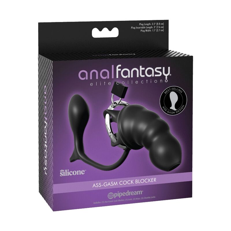 ANAL FANTASY ELITE COLLECTION - ASS-GASM COCK BLOCKER Sextoy-Set diskret online kaufen
