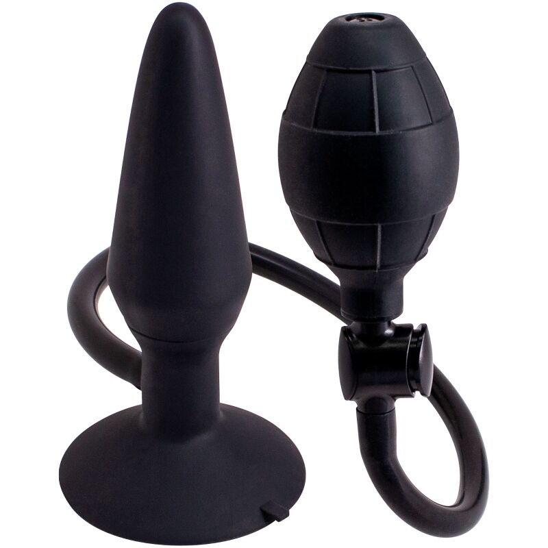 SEVEN CREATIONS - AUFBLASBARER ANALPLUG GRÖSSE M Analplug diskret online kaufen