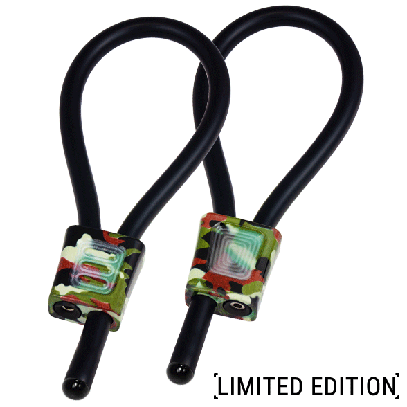 ElectraStim Prestige ElectraLoops – Verstellbare Cockringe, Camouflage, 6,5 mm Gummi Penisring diskret online kaufen