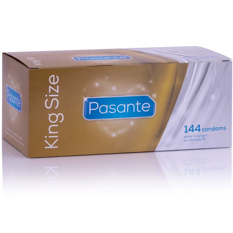 PASANTE - KONDOME KING SIZE BOX 144 EINHEITEN Detailansicht bei Secret Pulse