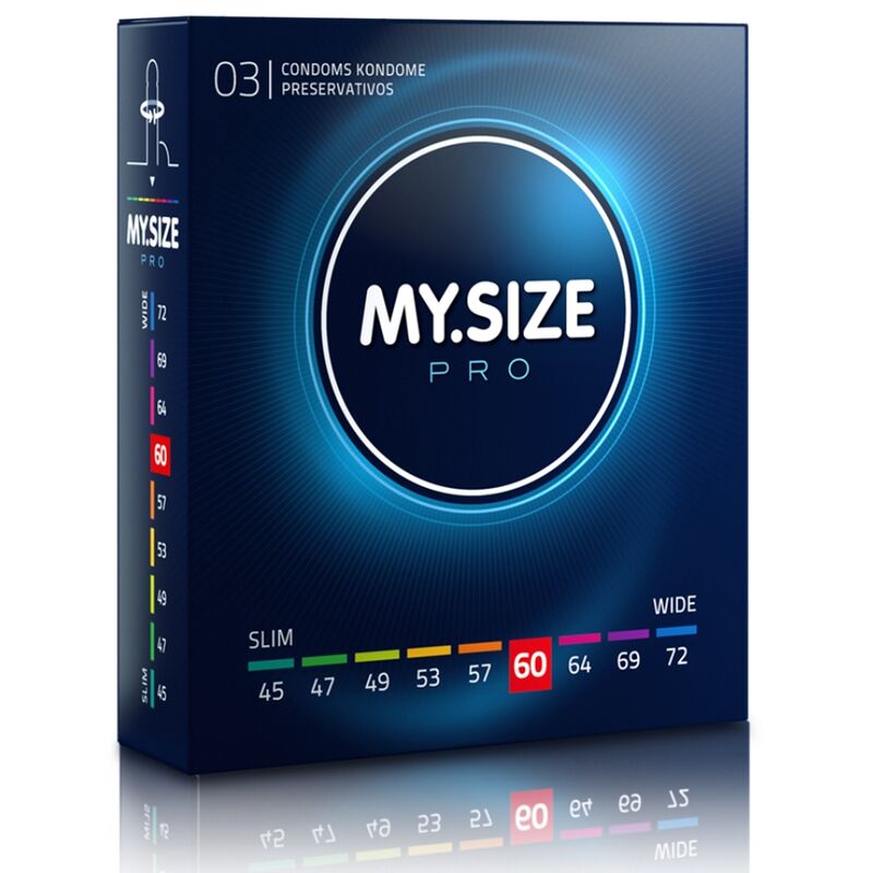 MY SIZE - PRO KONDOME 60 MM 3 EINHEITEN Kondome diskret online kaufen