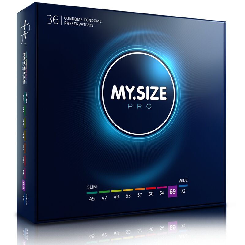 MY SIZE - PRO KONDOME 69 MM 36 EINHEITEN Kondome diskret online kaufen