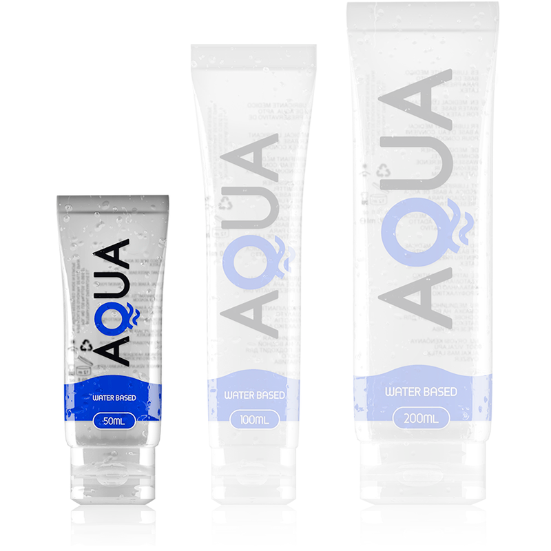 AQUA QUALITY - SCHMIERMITTEL AUF WASSERBASIS 50 ML Produktverpackung und Details