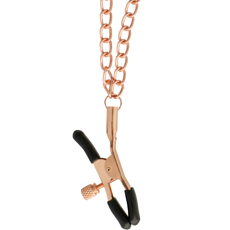 BEGME Black Edition Halsband mit Nippelklemmen – Verstellbares Bondage-Zubehör | Secret Pulse Bondage-Fessel diskret online kaufen