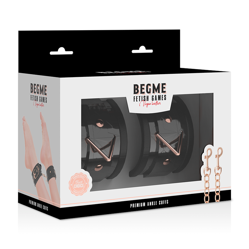 Begme Black Edition Premium Knöchelmanschetten – Verstellbar & Neoprenbezug – Erotik-Zubehör Bild 9