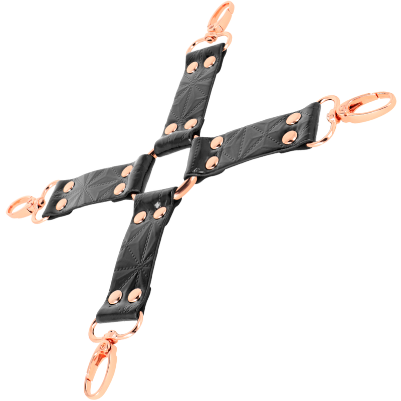 Begme Black Edition Hog-Krawatte – Veganes Leder für Bondage & BDSM bei Secret Pulse im Erotikshop