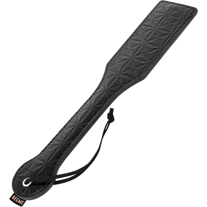 BEGME - BLACK EDITION PADDEL AUS VEGANEM LEDER – Erotik-Zubehör Bild 3
