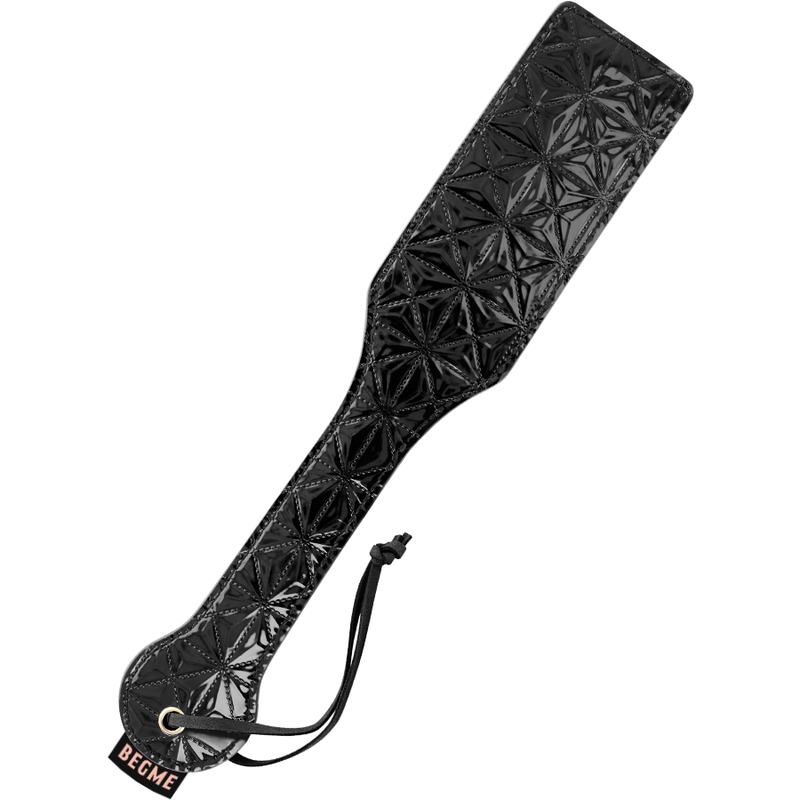 BEGME - BLACK EDITION PADDEL AUS VEGANEM LEDER – Erotik-Zubehör Bild 1