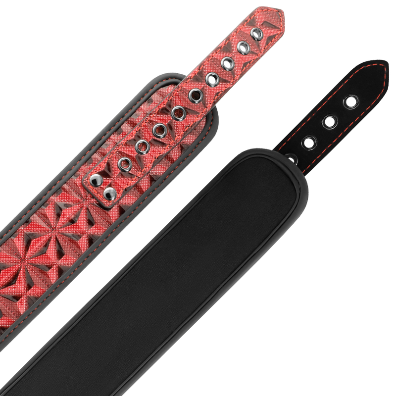 BEGME - RED EDITION HALSBAND MIT NIPPELKLEMMEN MIT NEOPRENFUTTER bei Secret Pulse im Erotikshop