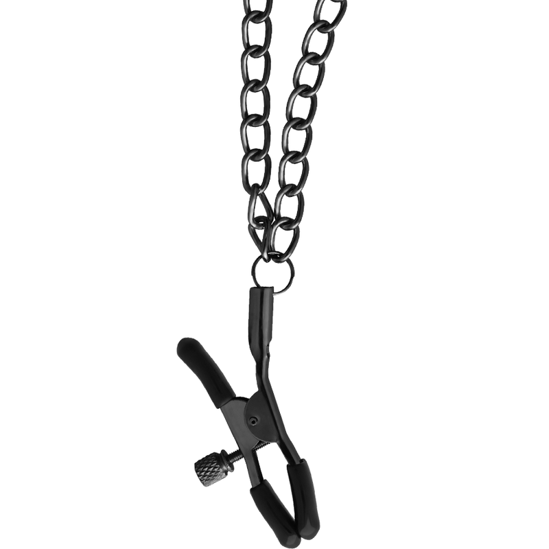 BEGME - RED EDITION HALSBAND MIT NIPPELKLEMMEN MIT NEOPRENFUTTER Nippelklemme diskret online kaufen
