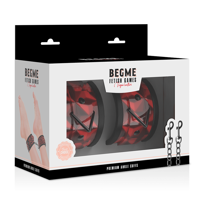 BEGME - RED EDITION PREMIUM KNÖCHELSTZE MIT NEOPRENFUTTER – Erotik-Zubehör Bild 9