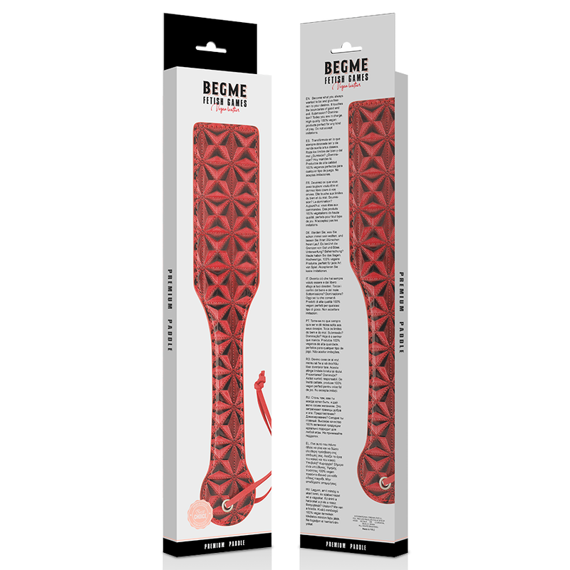 BEGME - RED EDITION VEGANE LEDERSCHAUFEL – Erotik-Zubehör Bild 4