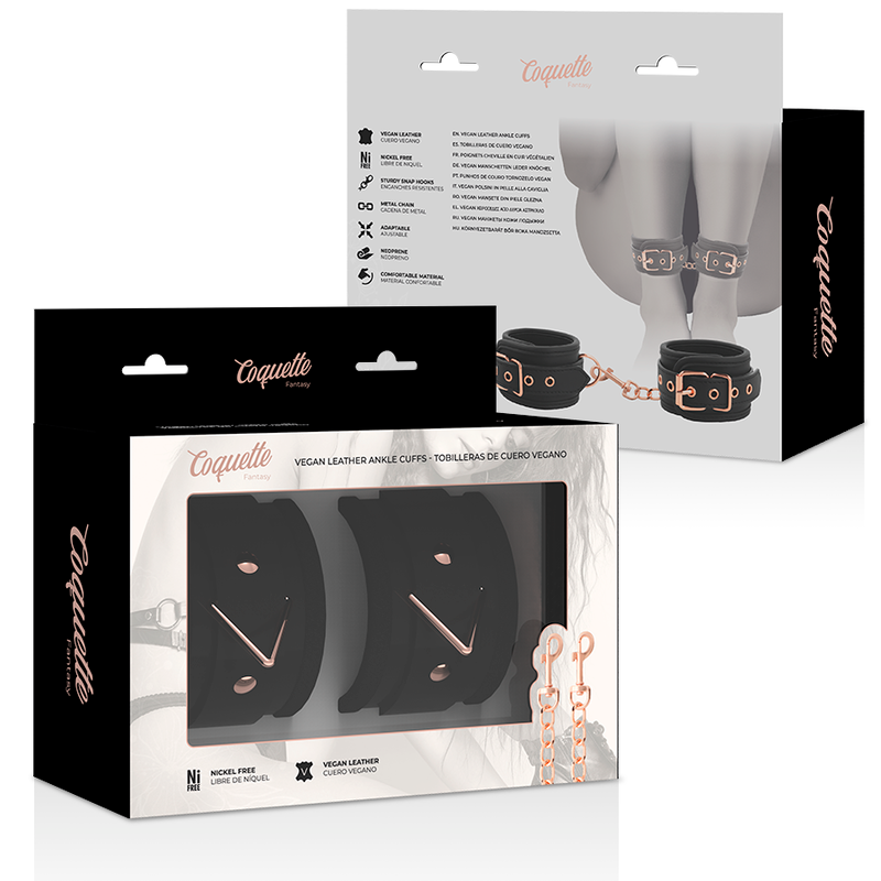 COQUETTE CHIC DESIRE - FANTASY-KNÖCHEL-MANSCHETTEN MIT NEOPRENFUTTER – Erotik-Zubehör Bild 8
