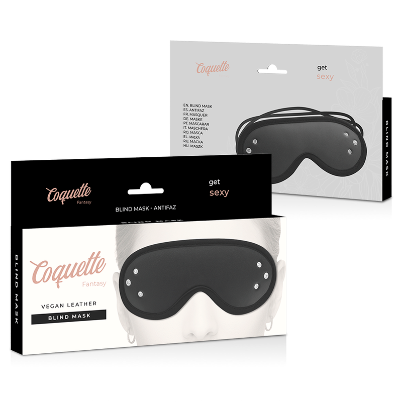 COQUETTE CHIC DESIRE - FANTASY VEGANE LEDERMASKE MIT NEOPRENFUTTER BDSM-Zubehör diskret online kaufen