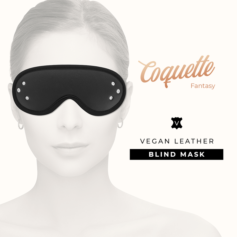 COQUETTE CHIC DESIRE - FANTASY VEGANE LEDERMASKE MIT NEOPRENFUTTER Produktansicht und Details
