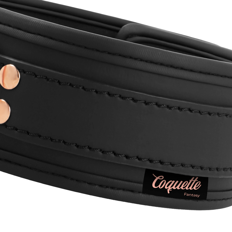 COQUETTE CHIC DESIRE Fantasy-Halskette – Veganes Leder, Neopren & Metall | Secret Pulse – Erotik-Schmuck Bild 7