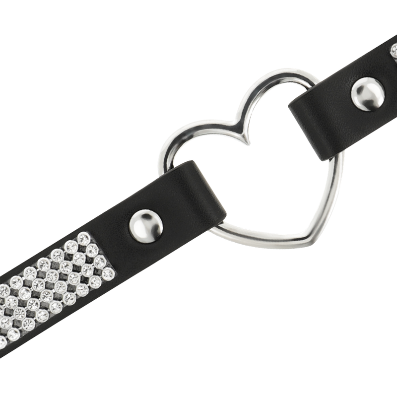 COQUETTE CHIC DESIRE Halsband mit Herz – Veganes Leder, Fetisch & BDSM | Secret Pulse für sinnliche und diskrete Momente