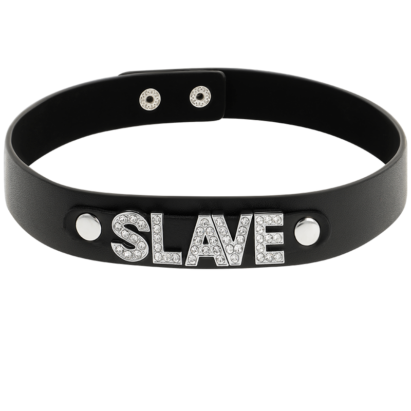 COQUETTE CHIC DESIRE Sklaven-Halsband – Veganes Leder, Fetisch & BDSM | Secret Pulse bei Secret Pulse im Erotikshop