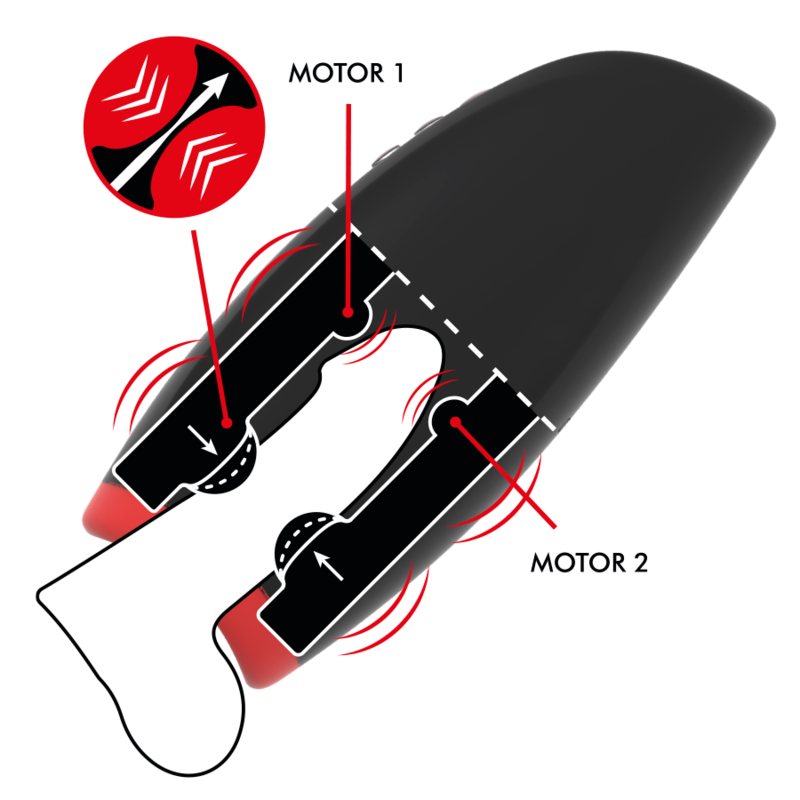 JAMYJOB - NOVAX MASTURBATOR MIT VIBRATION UND KOMPRESSION bei Secret Pulse im Erotikshop